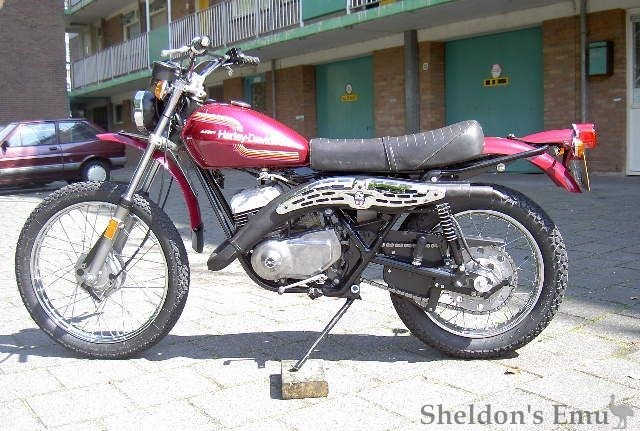 AMF Harley-Davidson 1975-SX250