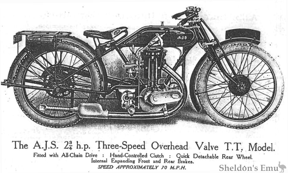 AJS 1923 TT