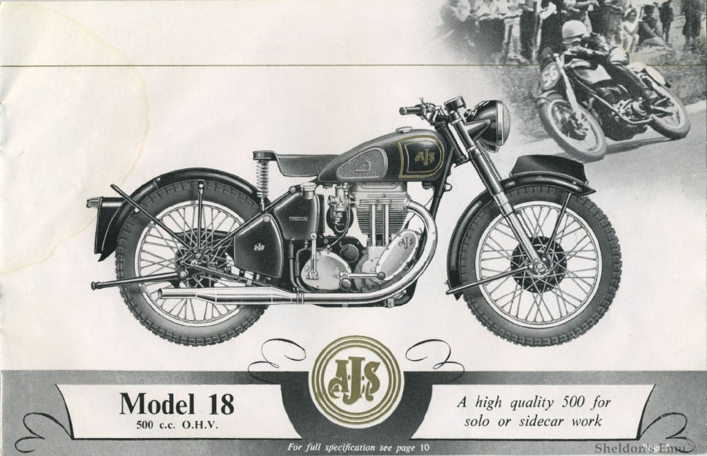 AJS Model 18 500cc 1953