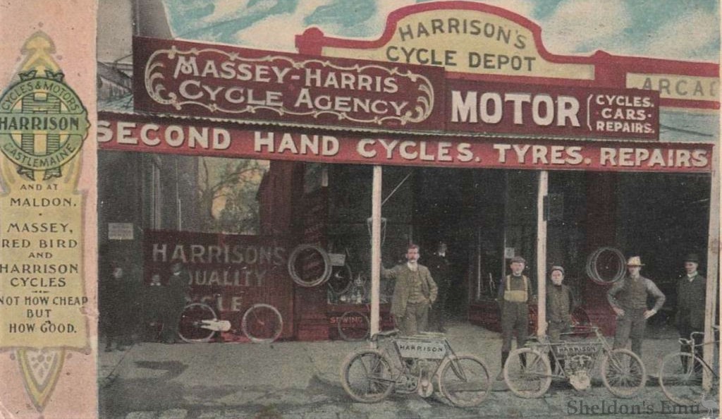 Harrison of Castlemaine, Vic. 1911