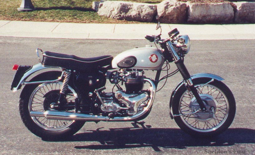 1954 BSA A10 Road Rocket