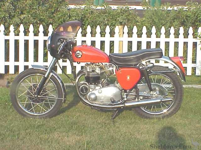 1955 BSA A10 Road Rocket