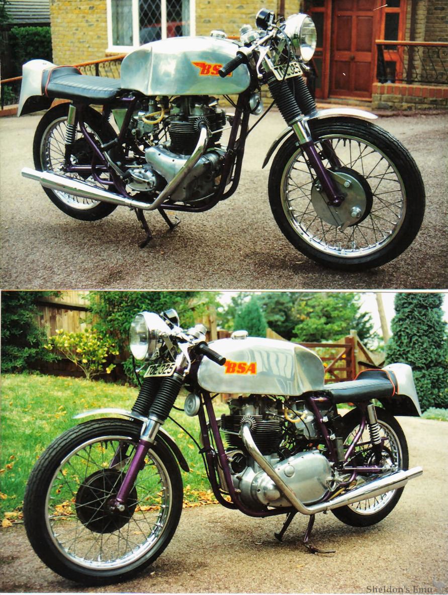 1956 BSA A10 Cafe Racer