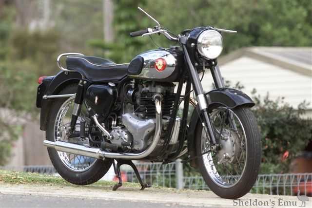 1957 BSA A10 Golden Flash