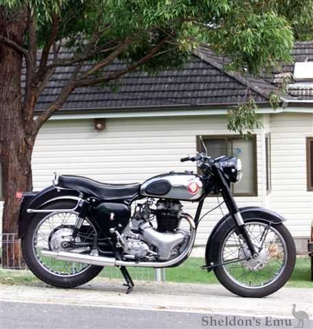 1957 BSA A10 Golden Flash