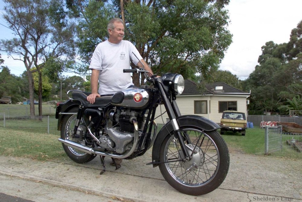 1957 BSA A10 Golden Flash