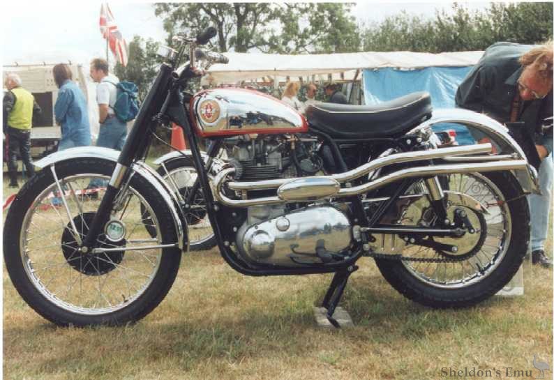 1957 BSA A10 Spitfire Scrambler