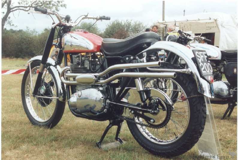 1957 BSA A10 Spitfire Scrambler