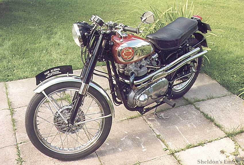 1957 BSA A10 Spitfire Scrambler