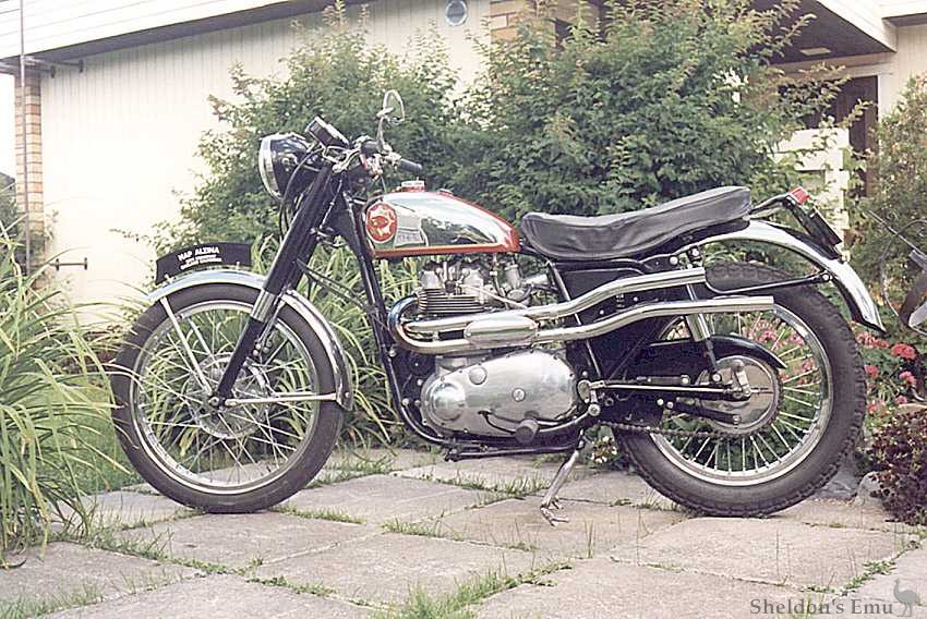 1957 BSA A10 Spitfire Scrambler