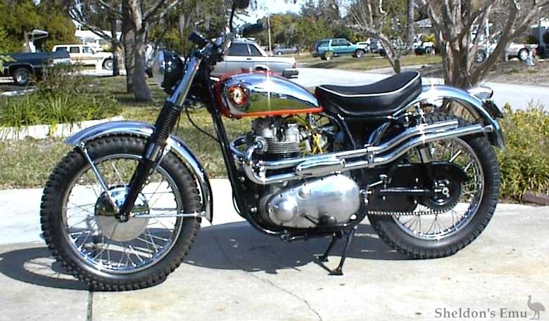 1959 BSA A10 Spitfire Scrambler