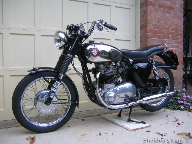 1959 BSA A10 Super Rocket