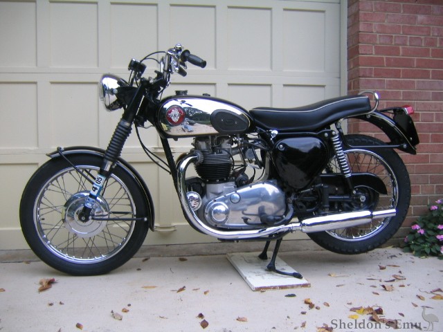 1959 BSA A10 Super Rocket