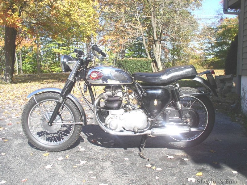 1959 BSA A10 Super Rocket