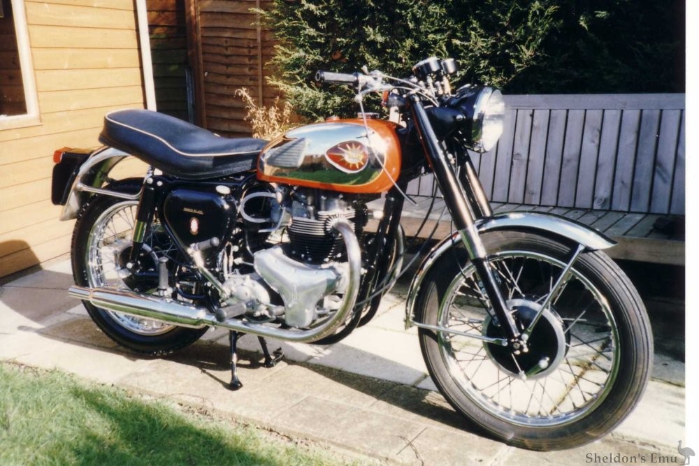 BSA A10 SuperRocket Golden Flash