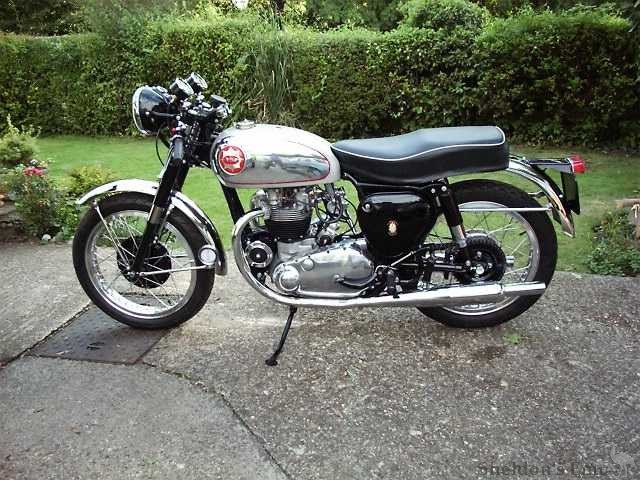 1960s BSA A10 Super Rocket