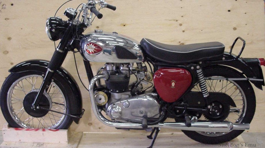 1961 BSA A10 Super Rocket