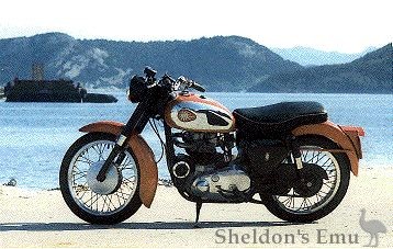 1961 BSA A10 Super Rocket