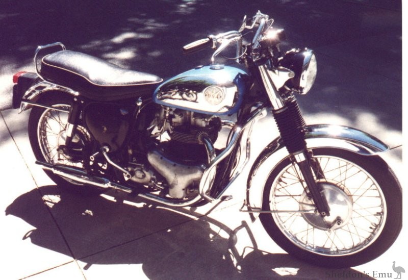 1961 BSA A10 Super Rocket