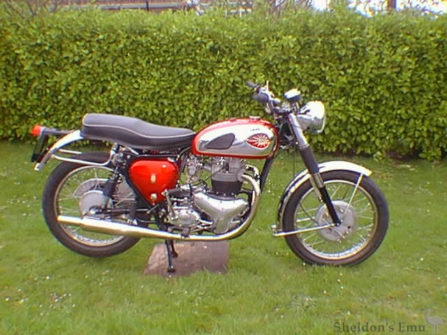 1961 BSA A10 Super Rocket