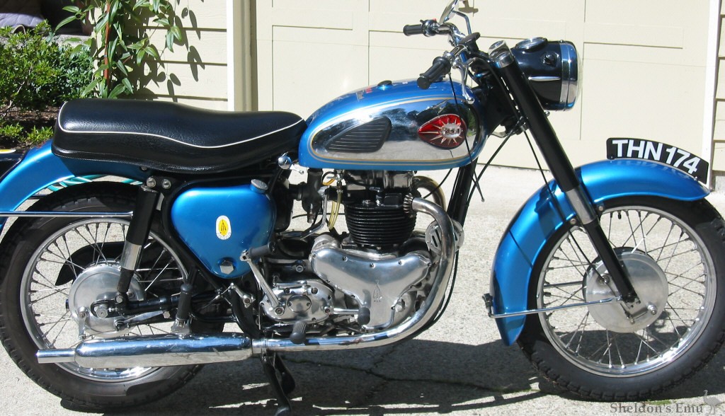 BSA A10 1962 Golden Flash