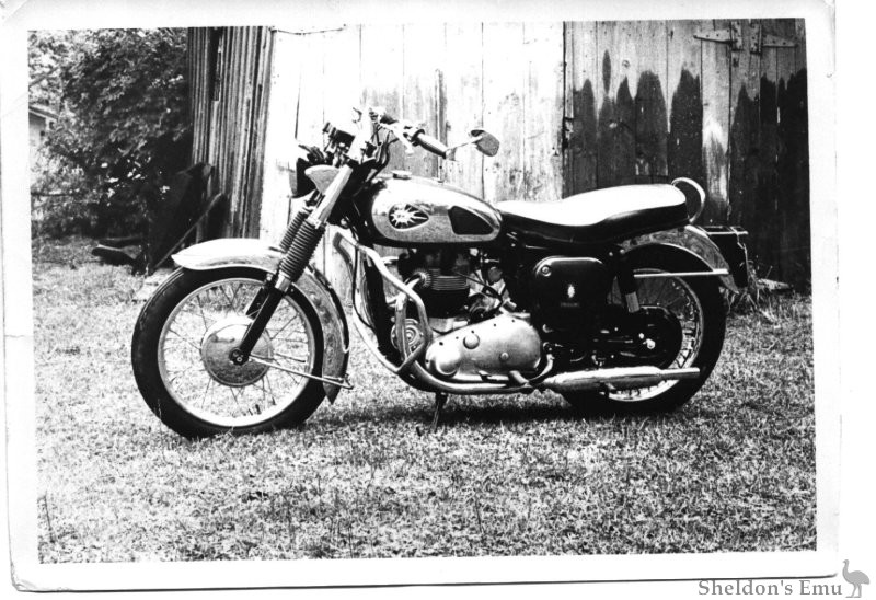 1962 BSA A10 Super Rocket