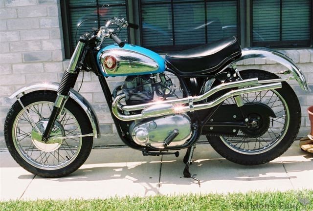 1962 BSA A10 Spitfire Scrambler