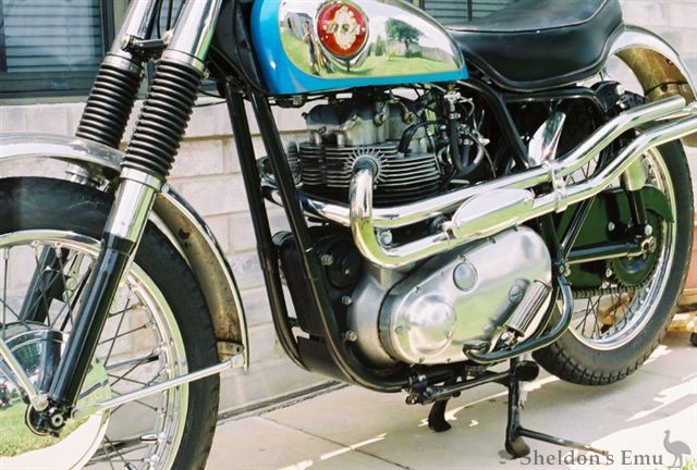 1962 BSA A10 Spitfire Scrambler