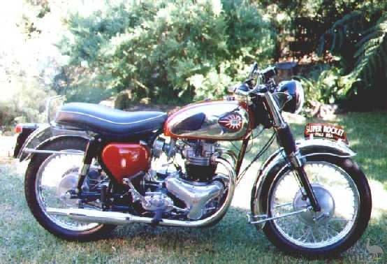 1962 BSA A10 Super Rocket