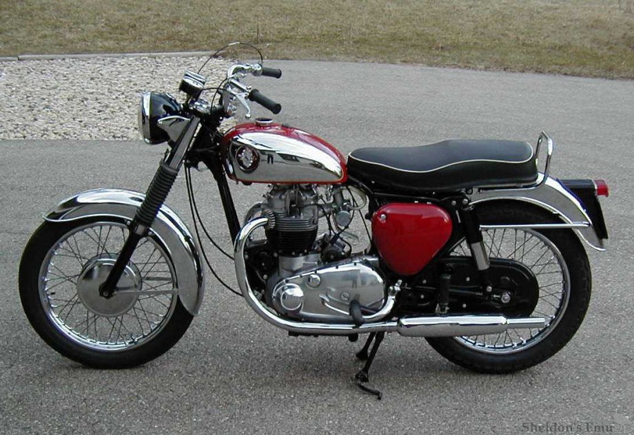 1962 BSA A10 Super Rocket