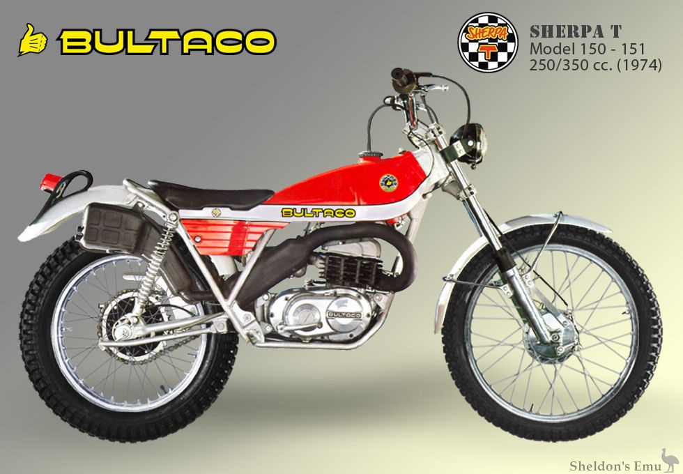 Bultaco Sherpa T 350 M.151