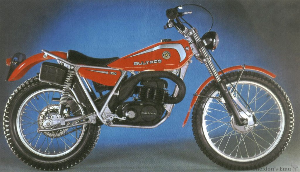 Bultaco Sherpa T 350 Model 199, 1978