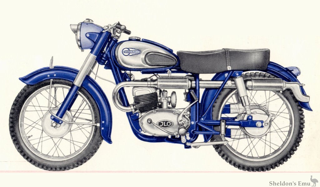 Monark M550 250cc Blue Arrow