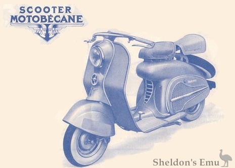 Motobecane Scooter 1952