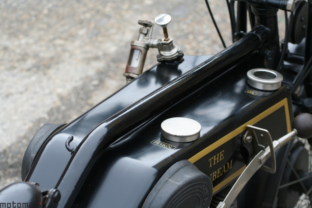 Sunbeam Sport 1925 Model 7 Petrol Tank