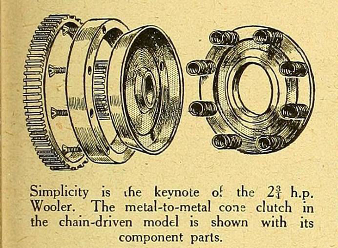 Wooler 1922 Clutch